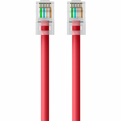 Belkin Cable,cat6,utp,rj45m/m,25 ,red,patch (A3L98025RED)