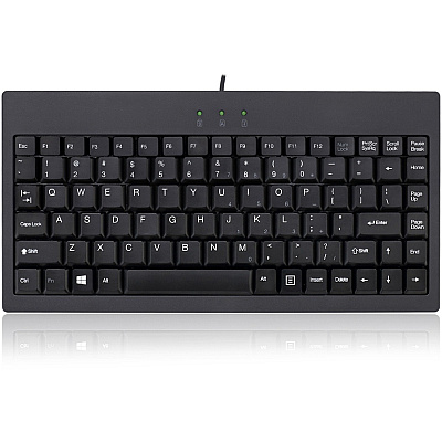 Adesso Mini Usb Keyboard W/ps/2 Adaptor (AKB110B)