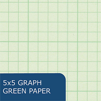 Roaring Spring 5x5 Grid Engineering Pad (ROA95582)