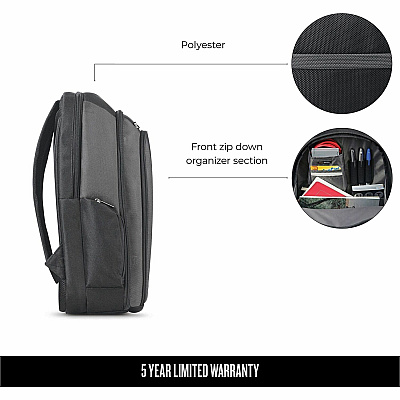 Solo Sterling Carrying Case (Backpack) for 16" Notebook - Black (USLCLA7034)
