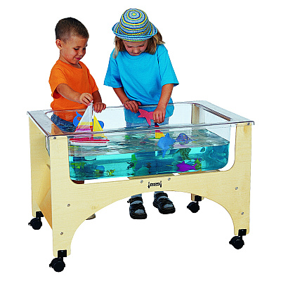 Jonti-Craft Rainbow Accents See-Thru Sensory Play Table (2871JC)