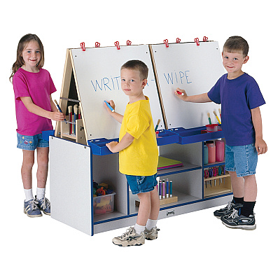 Jonti-Craft Rainbow Accents 4 Station Art Center (0294JCWW005)