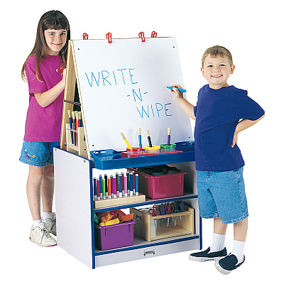 Jonti-Craft Rainbow Accents 2 Station Art Center (0289JCWW112)