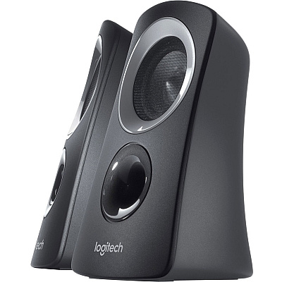 Logitech Z313 2.1 Speaker System - 25 W RMS - Black (LOG980000382)