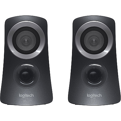 Logitech Z313 2.1 Speaker System - 25 W RMS - Black (LOG980000382)