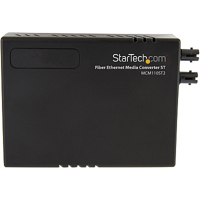 StarTech Mm Fiber Ethernet Media Converter St 2km (MCM110ST2)