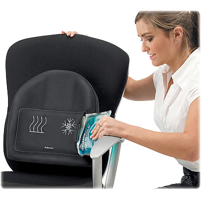 Fellowes Heat and Soothe Back Support (9190001)