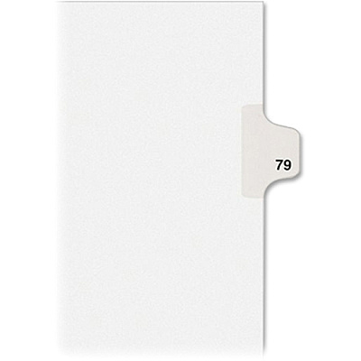 Kleer-Fax Numeric Laminated Tab Index Dividers (KLF91079)