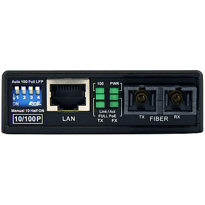 StarTech Fiber To Ethernet Media Converter W/ Poe (MCM110SC2P)