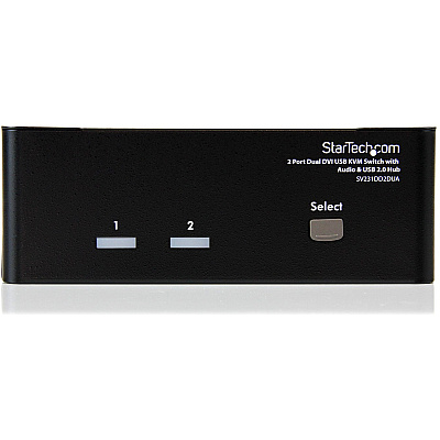 StarTech 2 Port Dual Dvi Usb Kvm Switch (SV231DD2DUA)