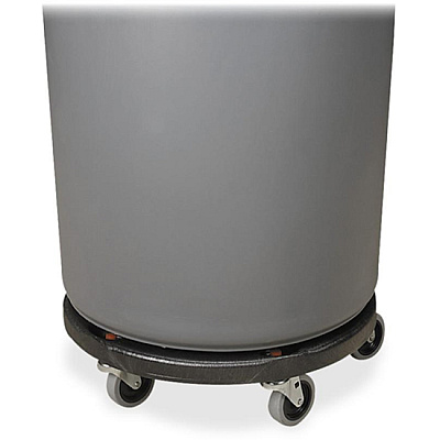 Rubbermaid Commercial Brute Easy Twist Round Dolly (RCP264000BK)