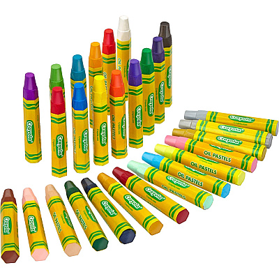 Crayola Jumbo-sized Oil Pestels (CYO524628)