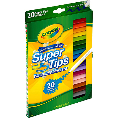 Crayola Super Tips Washable Markers (CYO588106)