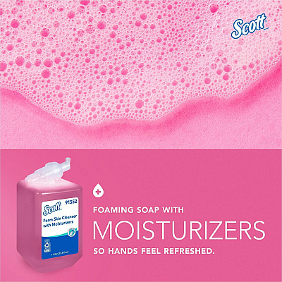 Scott Foam Skin Cleanser w/Moisturizers (KCC91552)