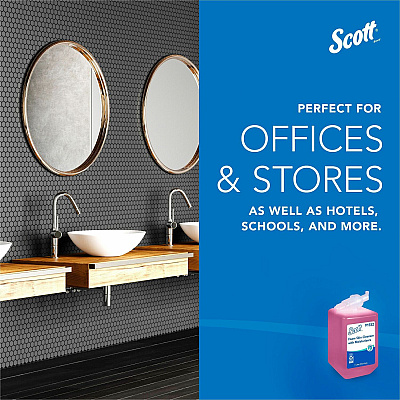 Scott Foam Skin Cleanser w/Moisturizers (KCC91552)