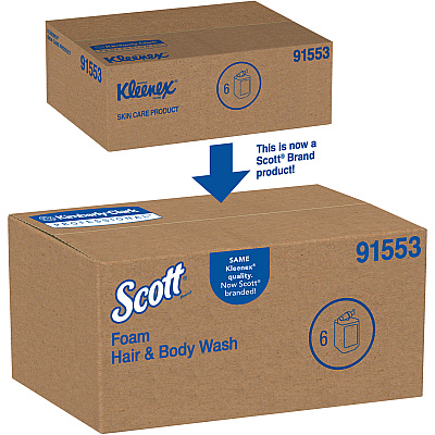 Scott Foam Hair & Body Wash (KCC91553)