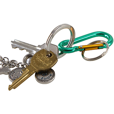 Baumgartens 2" Carabiner Key Ring (BAU41010)