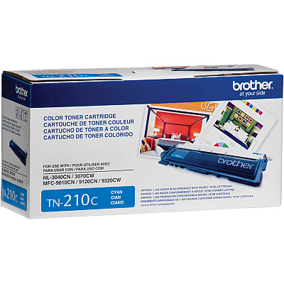 Brother Genuine TN210C Cyan Toner Cartridge