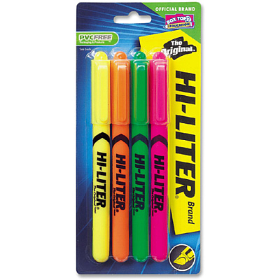 Avery Pen-Style, Assorted Colors, 4 Count (AVE23545)
