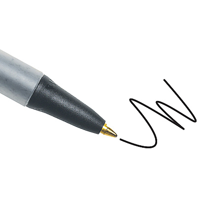 BIC Clic Stic Retractable Ball Pens (BICCSEM11BK)