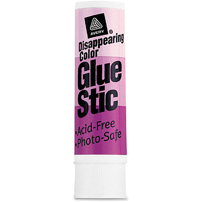 Avery Glue Stic Disappearing Purple Color (AVE98079)