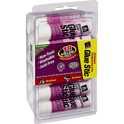 Avery Glue Stic Disappearing Purple Color (AVE98079)
