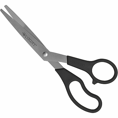 Westcott 8" All Purpose Bent Scissors (ACM13402)