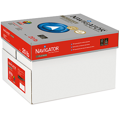 Navigator Platinum Superior Productivity Multipurpose Paper - Silky Touch - White (SNANPL1720)