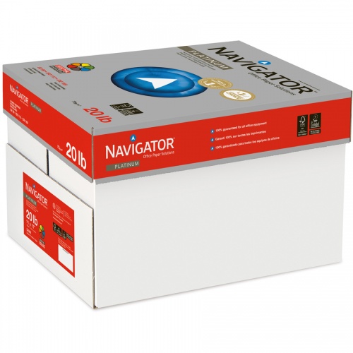 Navigator Platinum Superior Productivity Multipurpose Paper - Silky Touch - White (NPL1720)