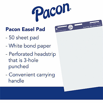 Pacon Unruled Easel Pads (PAC3385)