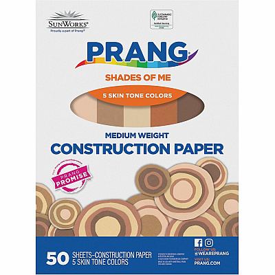 Prang Multicultural Construction Paper (PAC9512)