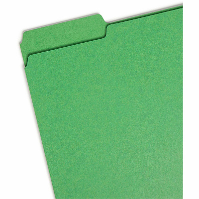 Smead Colored 1/3 Tab Cut Letter Recycled Fastener Folder (SMD14938)
