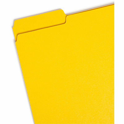 Smead Colored 1/3 Tab Cut Letter Recycled Fastener Folder (SMD14939)
