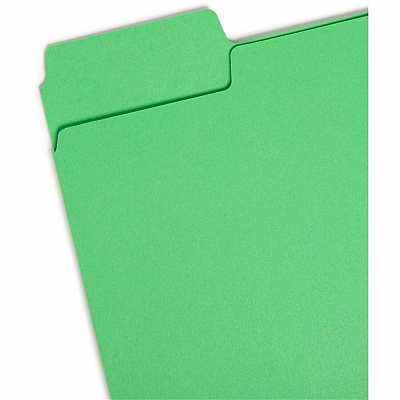 Smead SuperTab 1/3 Tab Cut Letter Recycled Top Tab File Folder (SMD11985)