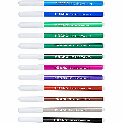 Prang Fine Line Markers (DIX80715)