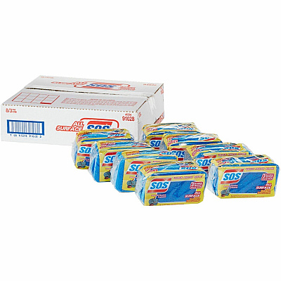 S.O.S... S.O.S.. All-Surface Scrubber Sponge (CLO91028CT)