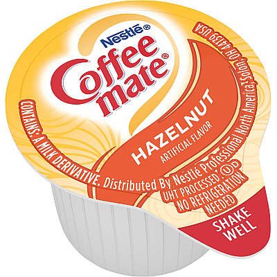 Coffee-mate Coffee-mate Hazelnut Liquid Creamer Singles - Gluten-Free (NES35080)