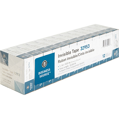 Business Source Premium Invisible Tape Value Pack (BSN32953)