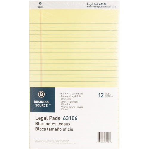Business Source Legal Pads (63106)