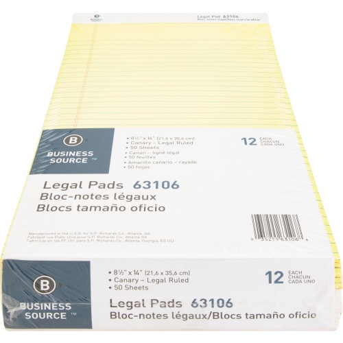 Business Source Legal Pads (63106)