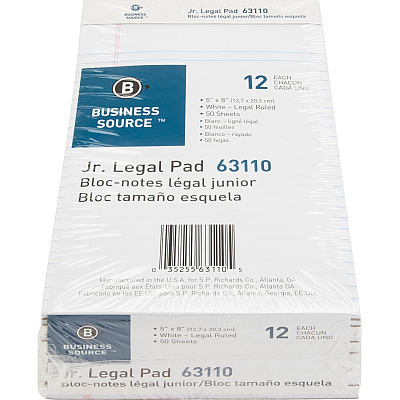 Business Source Writing Pads (BSN63110)