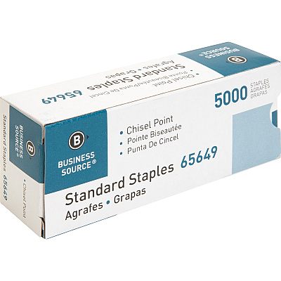 Business Source Standard Staples (BSN65649)
