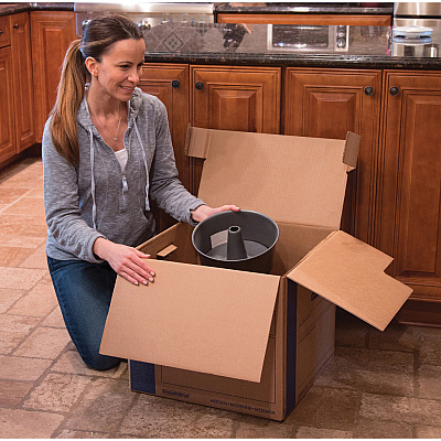 Bankers Box SmoothMove Prime Moving Boxes, Medium (FEL0062801)