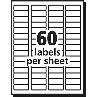 Avery Easy Peel Return Address Labels (AVE15695)