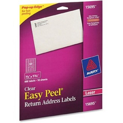 Avery Easy Peel Return Address Labels (AVE15695)