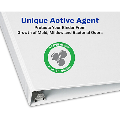 Avery TouchGuard View 3 Ring Binder (AVE17145)