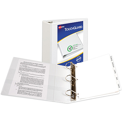 Avery TouchGuard View 3 Ring Binder (AVE17145)