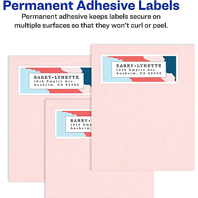 Avery Easy Peel Mailing Laser Labels (AVE5155)