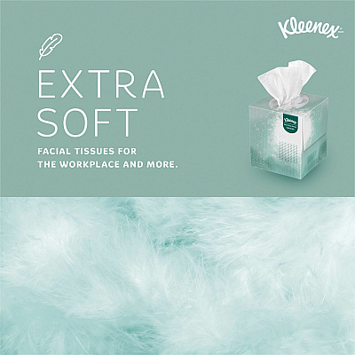 Kleenex Professional Naturals Facial Tissue Cube for Business (KCC21272BX)