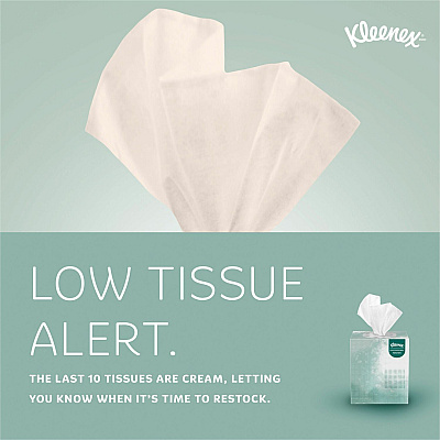 Kleenex Professional Naturals Facial Tissue Cube for Business (KCC21272BX)